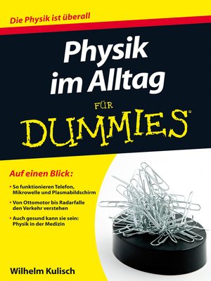 cover image of Physik im Alltag fur Dummies